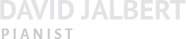 Logo David Jalbert, pianist